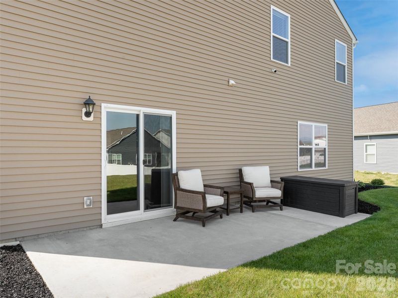 Back patio