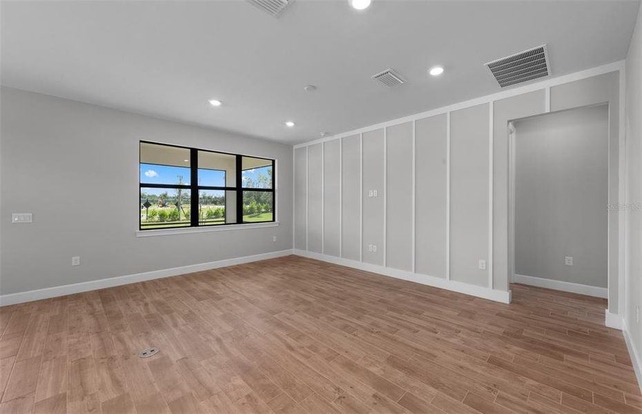 Spacious, unfurnished interior of a new home in Arbor Oaks, North Port (Image 18). Spacious, unfurnished interior of a new home in Arbor Oaks, North Port (Image 18).