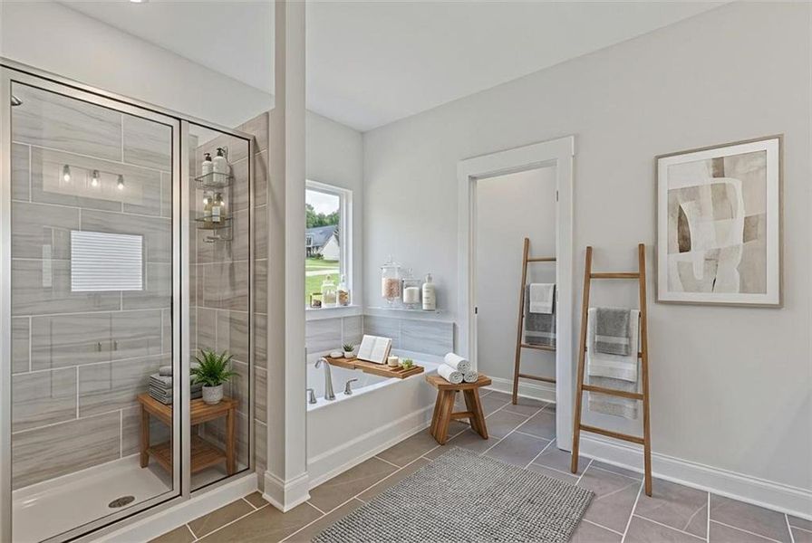 Furnished interior view inside a new home in , Dallas (Image 5).