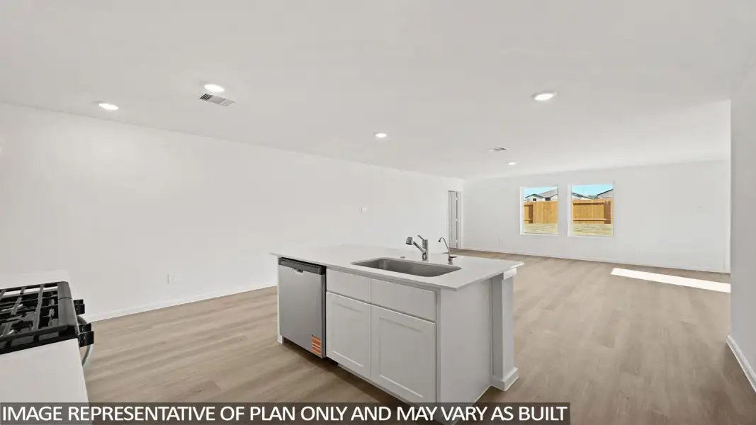 Furnished interior view inside a new home in Mill Creek, Magnolia (Image 6).