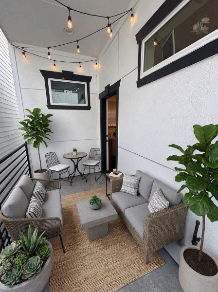 Exterior details and patio area of a home in , Houston (Image 3).