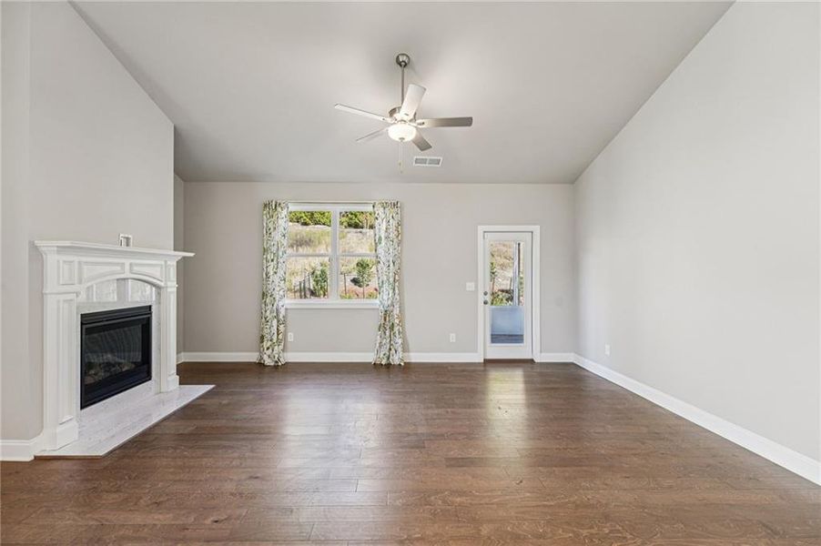 Spacious, unfurnished interior of a new home in , Canton (Image 39).