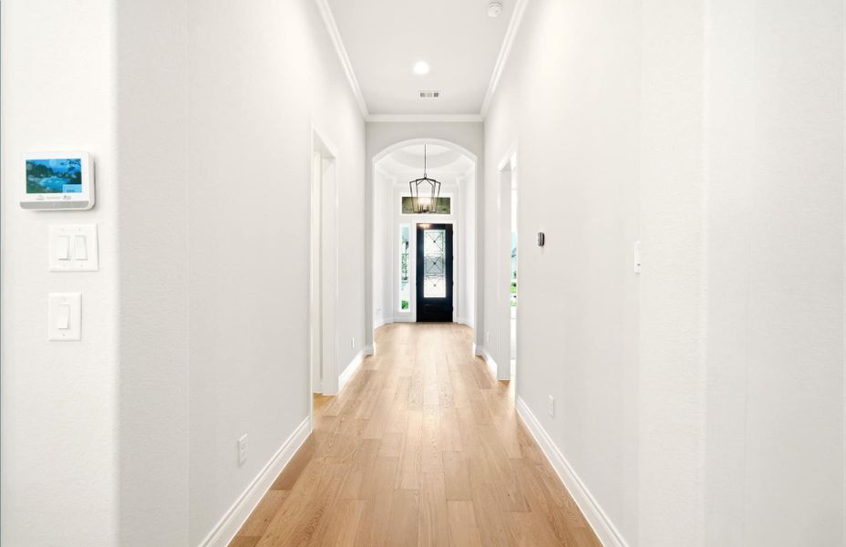 Spacious, unfurnished interior of a new home in Bridgeland 50′, Cypress (Image 18). Spacious, unfurnished interior of a new home in Bridgeland 50′, Cypress (Image 18).