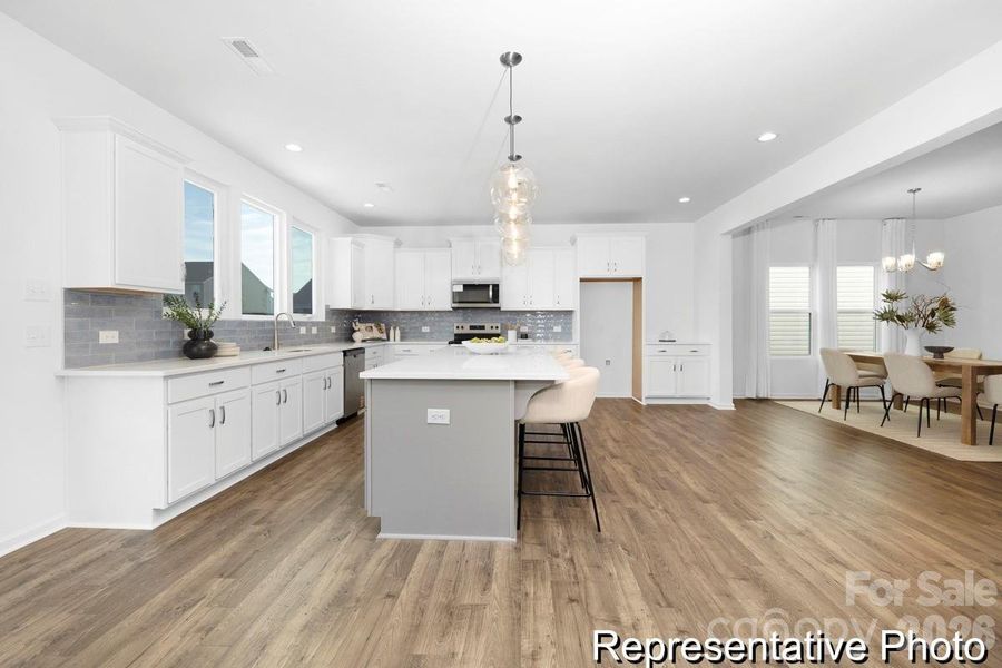 Furnished interior view inside a new home in Autumn Ridge, High Shoals (Image 4).