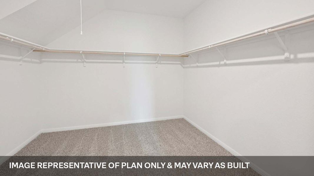 Representative unfurnished interior of a home built from the The Ozark by D.R. Horton in Bar W Ranch, Leander (Image 22).