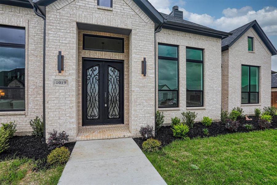 Exterior details and patio area of a home in , Caddo Mills (Image 24).