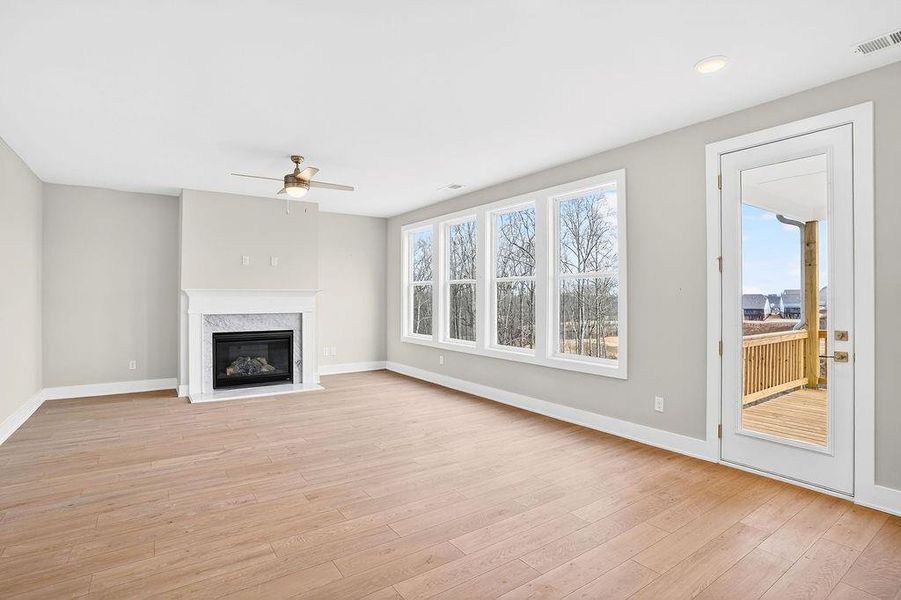 Spacious, unfurnished interior of a new home in The Manor at Gainesville Township, Gainesville (Image 14).