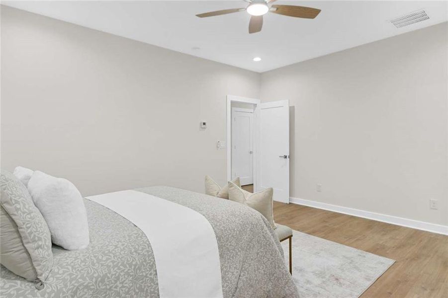 Furnished interior view inside a new home in , Atlanta (Image 14).