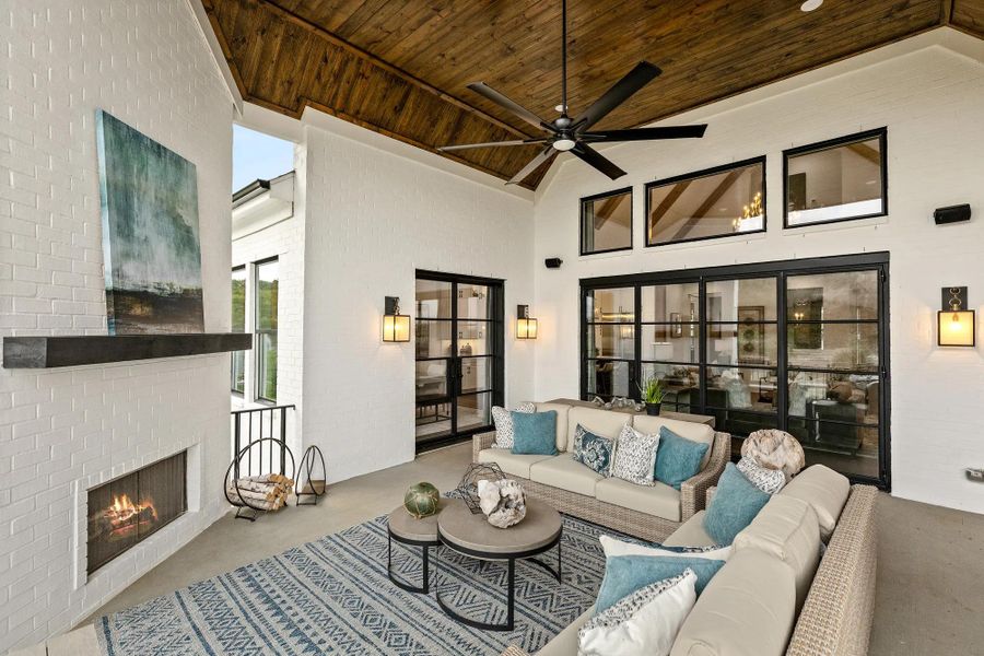 The Elmsdale Covered Porch The Elmsdale Covered Porch