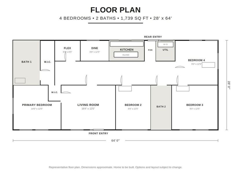 2D floor plan layout of this home in , Gainesville, GA (Image 3). 2D floor plan layout of this home in , Gainesville, GA (Image 3).