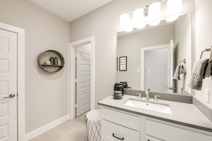 Representative furnished interior of a home built from the Sauvignon by Tri Pointe Homes in The Estates at James Lane, Fulshear (Image 29).