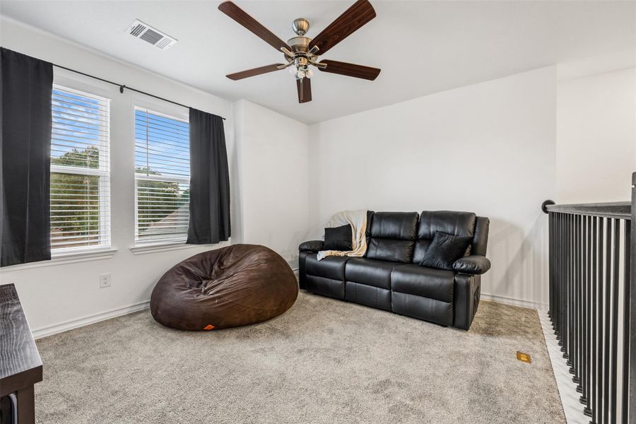 Furnished interior view inside a new home in Stonewall Ranch 50s, Liberty Hill (Image 17).
