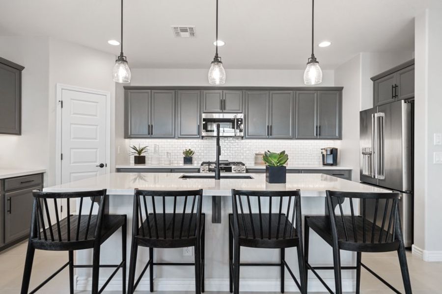 Furnished interior view inside a new home in Parkside, Avondale (Image 9). Furnished interior view inside a new home in Parkside, Avondale (Image 9).