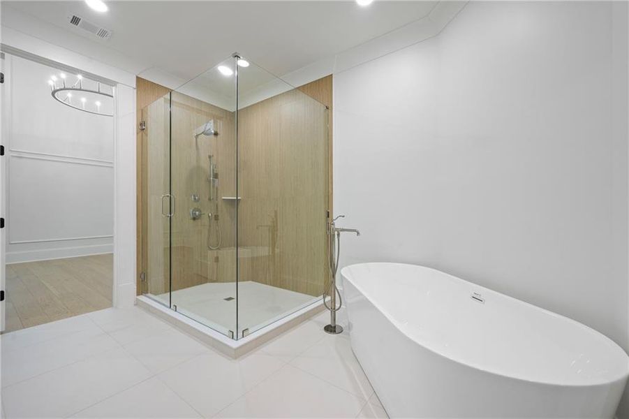 Furnished interior view inside a new home in , Dacula (Image 13).