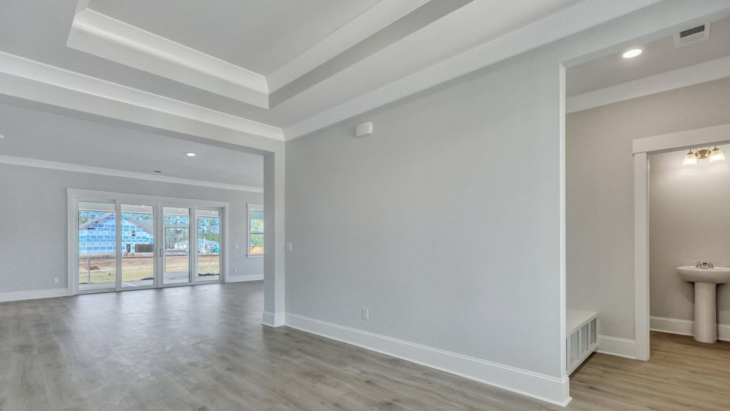 Spacious, unfurnished interior of a new home in Berkeley Bay, Ridgeville (Image 19).