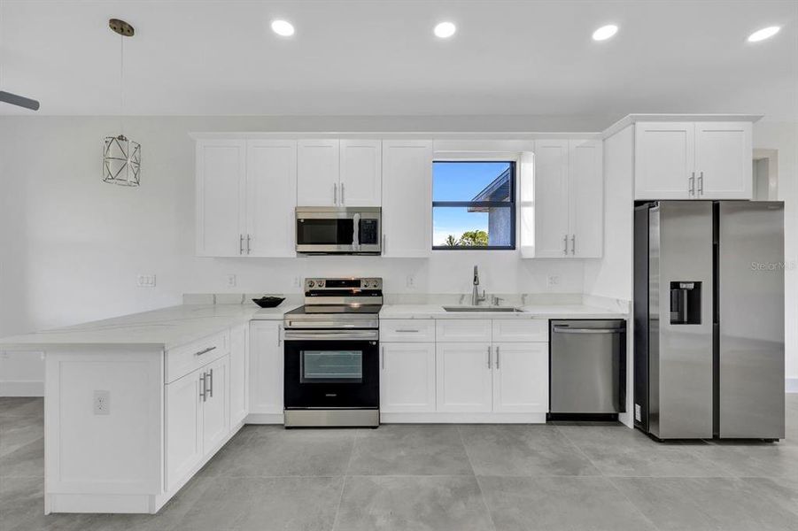 Furnished interior view inside a new home in , Lehigh Acres (Image 7).