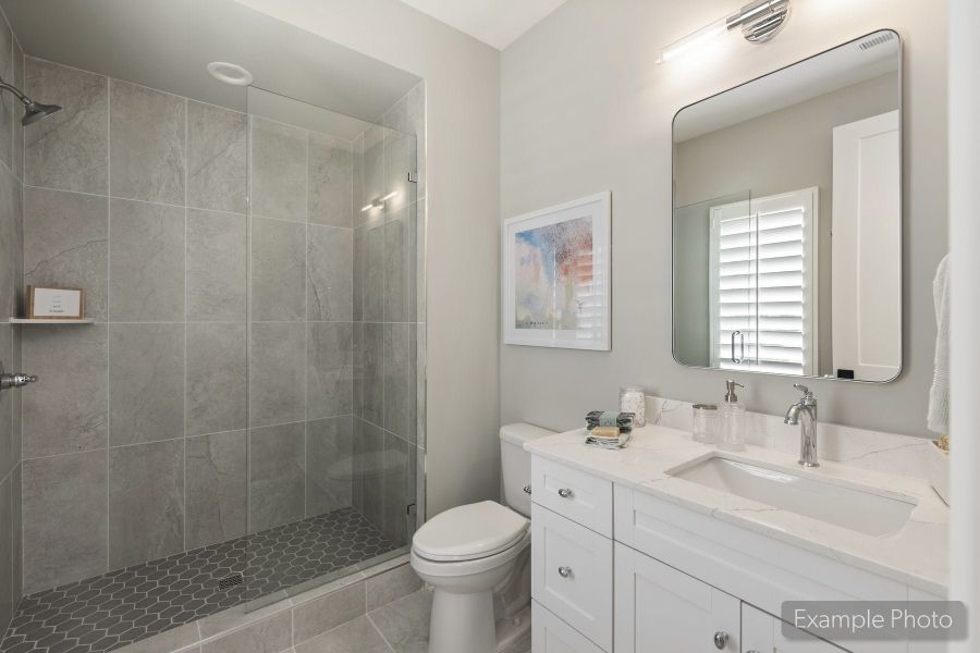 Furnished interior view inside a new home in Weddington Grove, Weddington (Image 36).