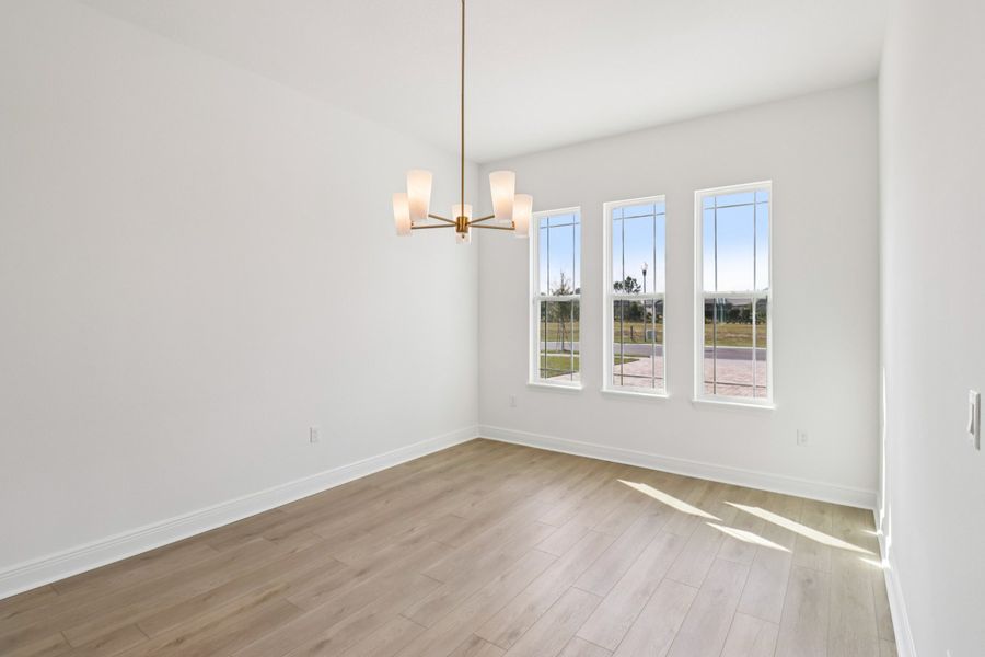 Representative unfurnished interior of a home built from the Erie by Ashton Woods in Northlake at Ovation, Winter Garden (Image 10). Representative unfurnished interior of a home built from the Erie by Ashton Woods in Northlake at Ovation, Winter Garden (Image 10).