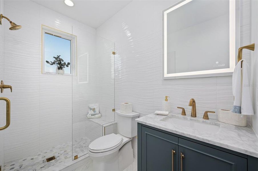 Furnished interior view inside a new home in , Fort Pierce (Image 13).