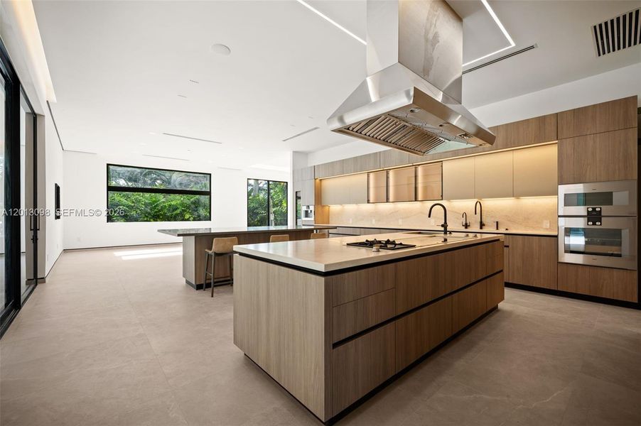 Furnished interior view inside a new home in , Miami (Image 5).
