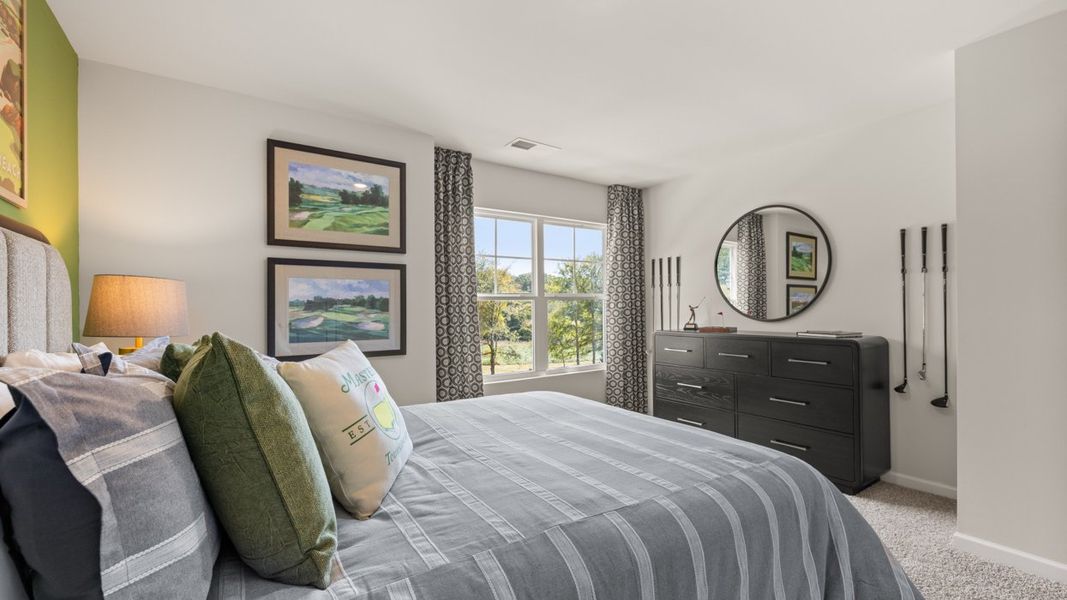Representative furnished interior of a home built from the Halton by D.R. Horton in Jackson Landing, Jefferson (Image 65).