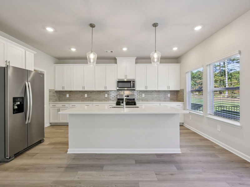 Furnished interior view inside a new home in Ivey Township, Dallas (Image 5).