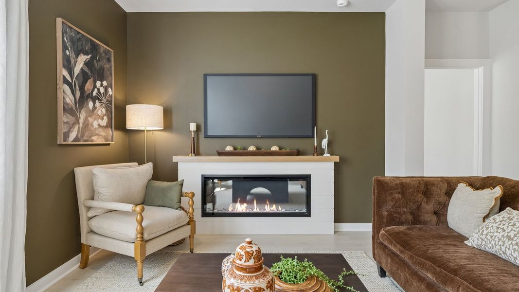 Representative furnished interior of a home built from the Cali by D.R. Horton in Reserve at Hickory Ridge, Columbia (Image 43). Representative furnished interior of a home built from the Cali by D.R. Horton in Reserve at Hickory Ridge, Columbia (Image 43).