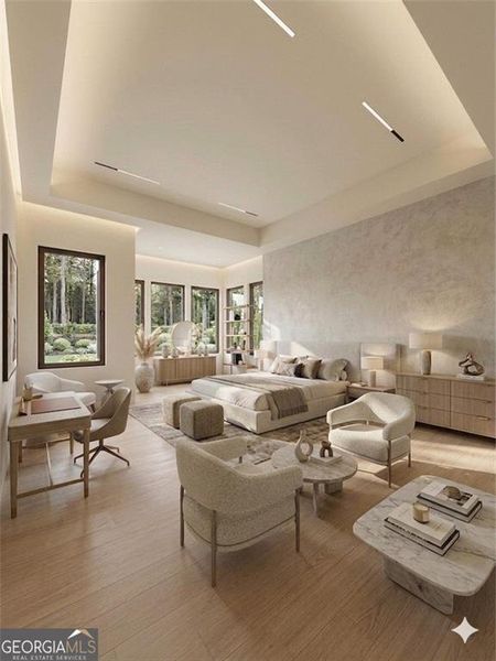 Furnished interior view inside a new home in , Fairburn (Image 9). Furnished interior view inside a new home in , Fairburn (Image 9).