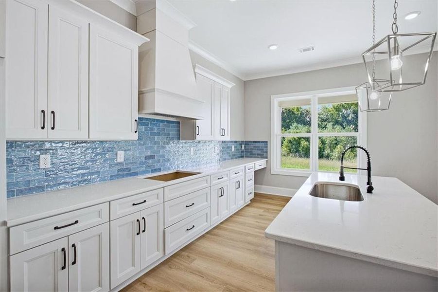 Furnished interior view inside a new home in , Hampton (Image 15). Furnished interior view inside a new home in , Hampton (Image 15).
