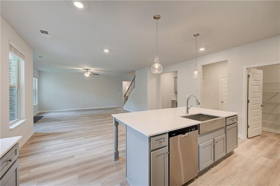 Furnished interior view inside a new home in Trinity Park, McDonough (Image 5).