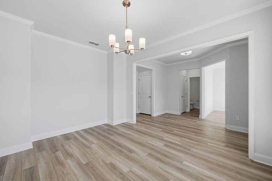 Spacious, unfurnished interior of a new home in Carriage Estates, Lexington (Image 44).