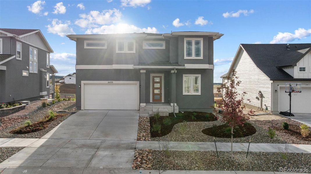 Exterior details and patio area of a home in , Colorado Springs (Image 28). Exterior details and patio area of a home in , Colorado Springs (Image 28).