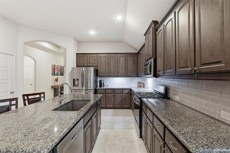 Furnished interior view inside a new home in Chisholm Hills, Cleburne (Image 7).