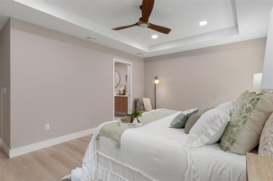 Furnished interior view inside a new home in , Inverness (Image 18).