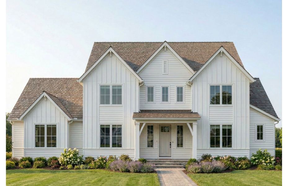 Representative exterior photo of a completed home built from the Valero by Centex in Wildwood Reserve, San Antonio, TX (Image 1). Representative exterior photo of a completed home built from the Valero by Centex in Wildwood Reserve, San Antonio, TX (Image 1).