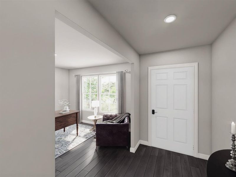 Furnished interior view inside a new home in Meadows of Chandler, Chandler (Image 4).