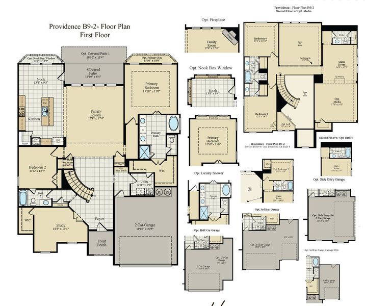 2D floor plan layout of this home in Hayes Crossing, Midlothian, TX (Image 5). 2D floor plan layout of this home in Hayes Crossing, Midlothian, TX (Image 5).