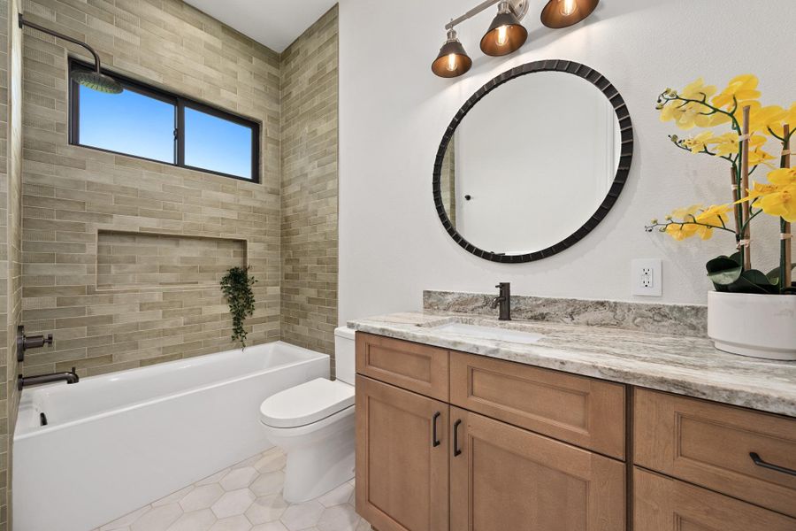 Furnished interior view inside a new home in , Liberty Hill (Image 8).