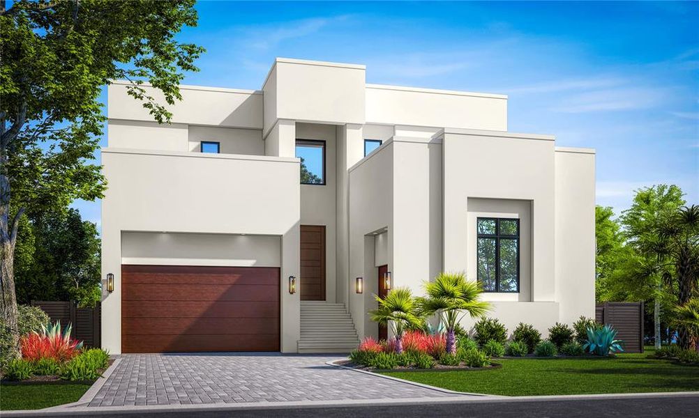 Front exterior of a new home in , Tampa, FL, highlighting curb appeal (Image 4).