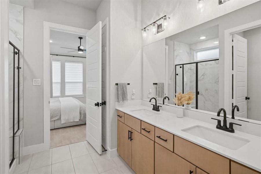 Furnished interior view inside a new home in , Argyle (Image 14).