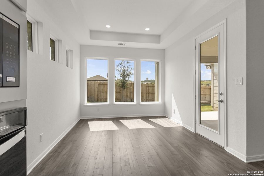 Spacious, unfurnished interior of a new home in Homestead, Schertz (Image 33). Spacious, unfurnished interior of a new home in Homestead, Schertz (Image 33).