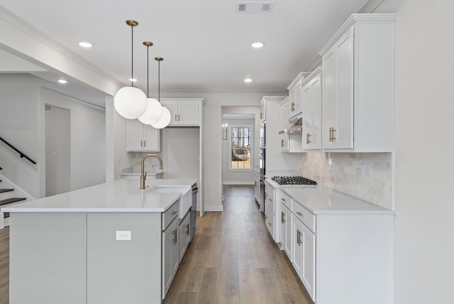 Furnished interior view inside a new home in White Oak, Arlington (Image 14).