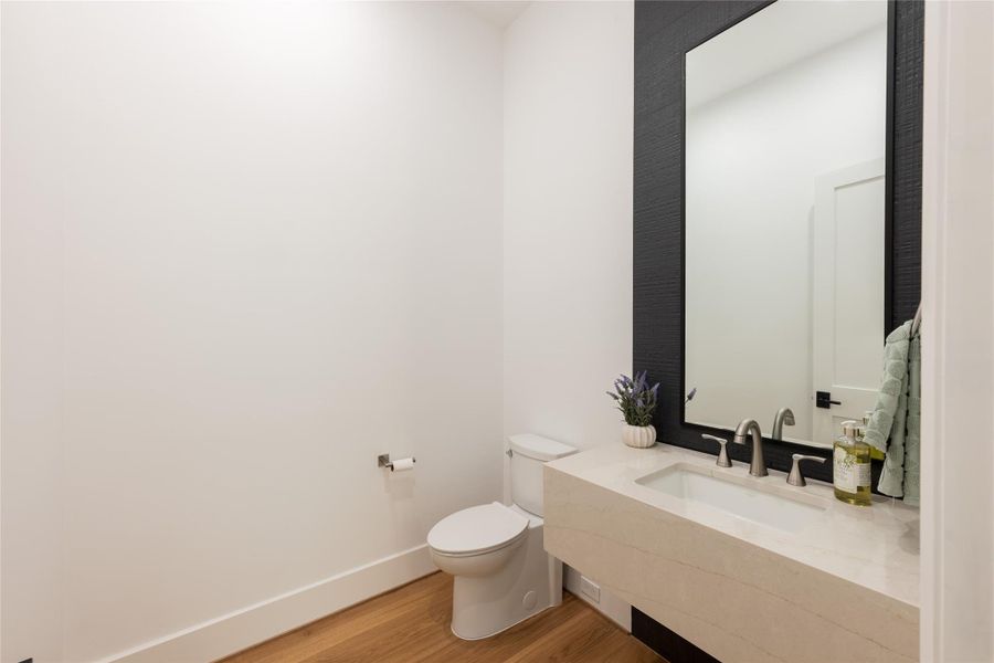 Half Bath for guests