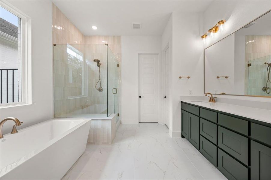 Furnished interior view inside a new home in Parks of Aledo, Aledo (Image 7). Furnished interior view inside a new home in Parks of Aledo, Aledo (Image 7).