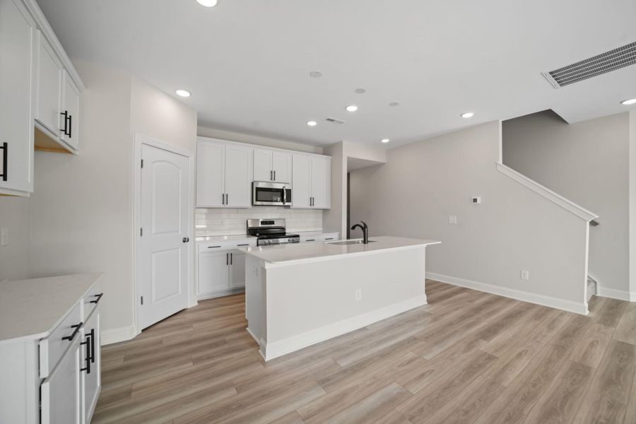 Furnished interior view inside a new home in Hopewell Garden, Winston-Salem (Image 11).