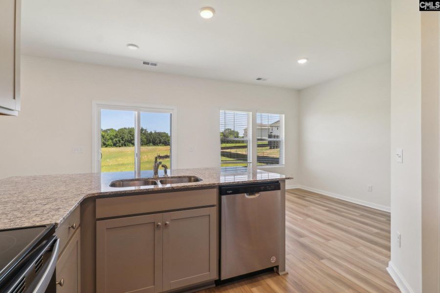 Furnished interior view inside a new home in Old Charleston Acres, Pelion (Image 6).