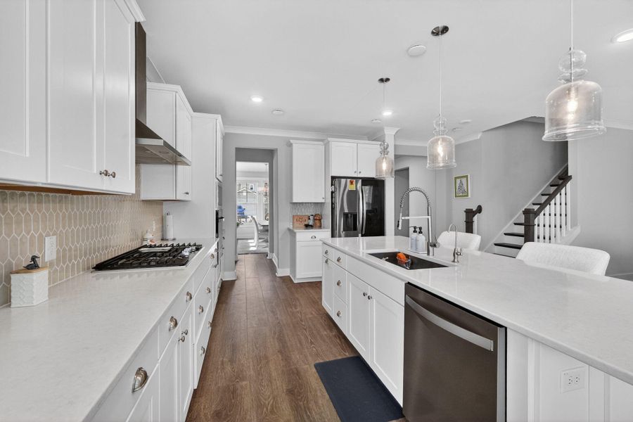 Furnished interior view inside a new home in , Summerville (Image 11).