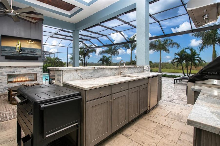 Exterior details and patio area of a home in , Bradenton (Image 30). Exterior details and patio area of a home in , Bradenton (Image 30).