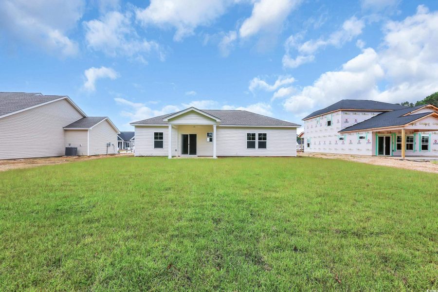 Exterior details and patio area of a home in Briarfield, Conway (Image 17).