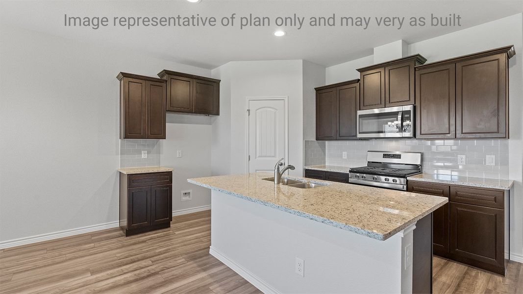 Furnished interior view inside a new home in Somerset at Sinton, Sinton (Image 8).